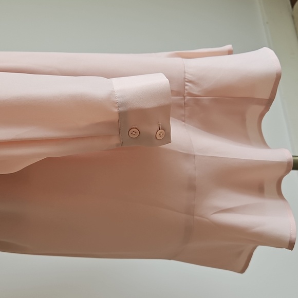 Joie Light Pink Long Sleeve Dress - Picture 4 of 5
